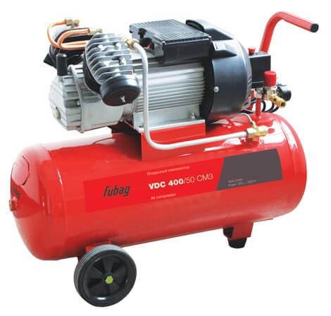 FUBAG VDC 400/50 CM3 + Краскораспылитель MASTER G600/1.4 HVLP Ресиверы и воздухосборники