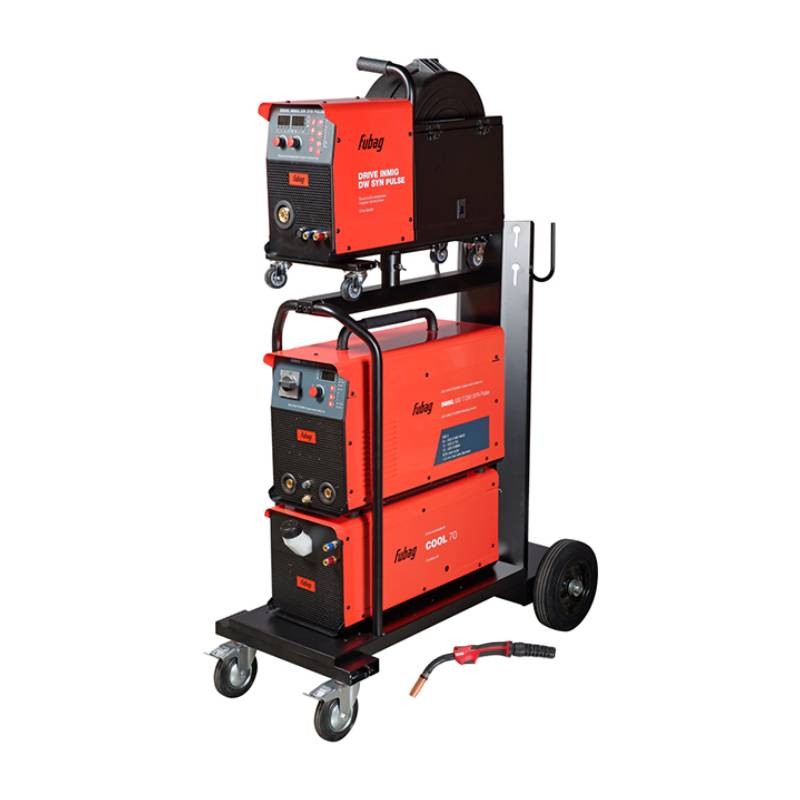 FUBAG INMIG 500T DW SYN + Подающий механизм DRIVE INMIG DW SYN + Шланг-пакет + Горелка FB 400 MIG-MAG полуавтоматы