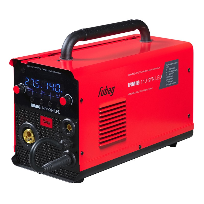 FUBAG IRMIG 140 SYN LED + Горелка 150А MIG-MAG полуавтоматы