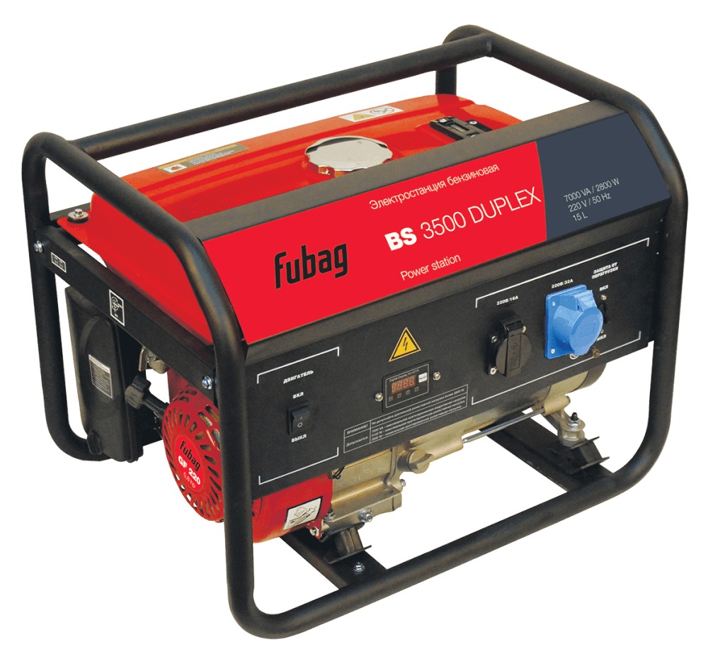 FUBAG BS 3500 Duplex (8641453) Генераторы (электростанции)